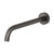 Vivid Slimline Basin Spout/Outlet 230mm Curved 6Star Gunmetal [199121]