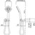 Krome Hand Shower with 100mm 3 Function Round Head 3Star Chrome [124944]