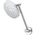 Krome Hi-Rise Shower 150mm Round Head 3Star Chrome [124953]
