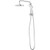 Krome 100 Short Shower System (no rail) Airstream 3 Function 3Star Chrome [150597]