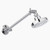 Round Basic Adjustable Shower Chrome 3Star [156397]
