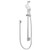 Easy-Click Rail Shower Airstream Telescopic 3 Function 3Star Chrome [156667]
