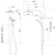 Kiri Mk2 Satinjet Twin Shower System 3Star Chrome [156867]