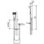 Rere Hand/Rail Shower 3Star Matte Black [192408]