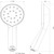 Kiri Mk2 Satinjet Shower Handset Only 3Star Chrome [192915]