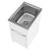 Eureka Single Compact Tub & Cabinet Flexible with Bypass 45L 3 Tap Holes (Includes One Flexible Bypass Kit) [068273]