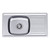Candice Single End Bowl REV F/L Stainless Steel NTH [066667]