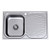 Vital Single End Left Hand Bowl 1 Tap Hole [105644]