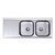 Radiant Sink Double Right Bowl R175Mk2.1R 1 Tap Hole 1200mm [105788]