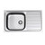 Single End Radiant Sink Left Hand Bowl 1 Tap Hole [116081]