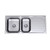R150 1.75 End Bowl Left Hand Bowl 1 Tap Hole [116084]