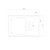 Origin Bath 1525mm White (Tile Flange) [126092]