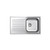 Punch Single End Right Hand Bowl Stainless Steel 1 Tap Hole [136078]