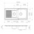 Punch 1.5 End Bowl Right Hand Bowl Stainless Steel 1 Tap Hole [136081]
