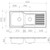 Punch 1.75 End Left Hand Bowl Stainless Steel 1 Tap Hole [136083]