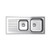 Punch 1.75 End Right Hand Bowl Stainless Steel 1 Tap Hole [136084]