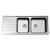 Horizon 1.75 End Right Hand Bowl Stainless Steel 1 Tap Hole [153113]