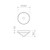 Round Inset Basin 350mm with Overflow 0 Tap Holes [156798]