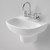 Care 600 Wall Basin White 3 Tap Holes [192198]