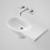 Care 700 Wall Basin with Right Hand Shelf 0 Tap Holes [192204]
