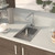 SINK EVOLUTION CARE SNG BOWL 1TH 460X265 CAROMA 4060.1 S/S [192275]