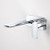 Contura Wall Basin/Bath Mixer w/Spout Chrome 5Star [153051]