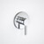 Blaze Pin Caroma Bath/Shower Mixer Chrome [153054]