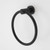 Cosmo Metal Towel Ring Black [192673]