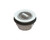 Plug and Waste 50mm x 50mm Plastic with rubber Plug White [025547]