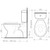 Connector SNV Pan (Pan Only No Seat) White 4Star [105206]