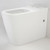 Luna Square Cleanflush Wall Faced Close Coupled Pan (No Seat & No Cistern) [192054]