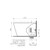 Luna Square Cleanflush Wall Faced Close Coupled Pan (No Seat & No Cistern) [192054]