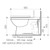 Mirage Close Coupled S Trap Pan (No Seat & No Cistern) [192060]