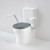 Opal Cleanflush® Easy Height Wall Faced Close Coupled Suite w/Double Flap Seat Anthracite Grey & Armrest NTH [192086]