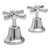 Armada Basin Top Assemblies Cross Handle JV Chrome (Pair) [152845]