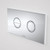Invisi Series II® Round Dual Flush Plate & Buttons (Metal) Satin [192453]