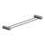 Opal Towel Rail Double 600mm Graphite [195827]