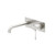 Opal Wall Bath or Basin Mixer (with Back Plate) 5Star Brushed Nickel [195786]