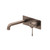 Opal Wall Bath or Basin Mixer (with Back Plate) 5Star Brushed Bronze [195789]