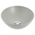 Venezia Bowl Counter Top Basin 350X350 0 Tap Hole Ash with Chrome Pop-Down [198375]