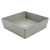 Venezia Square Counter Top Basin 380X380 0 Tap Hole Ash with Chrome Pop-Down [198381]