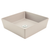 Venezia Square Counter Top Basin 380X380 0 Tap Hole Sand with Chrome Pop-Up [198384]