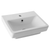 Quado 450 Wall Basin with Pop-Up Plug and Waste 450mm x 390mm 1 Tap Hole [198736]