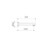 Kip Wall Bath Spout 180mm Chrome [154592]
