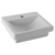 Quado Semi Inset Basin with Pop-Up Plug & Waste 410mm x 340mm 1 Tap Hole [198828]