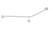 Grab Rail Angled 850x700mm (32x1.2) RHS [198578]