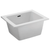 Utility Sink Small Chrome Pop-Up Plug & Waste White [198589]