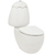 Egg Junior Close Coupled Toilet Suite White Lid Includes Soft Close Seat & Standard Connctor [198598]