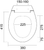 Mode Ii Toilet Seat (Non Soft Close) White [198619]