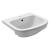 Life Semi-Frameless Recessed Basin 525X455 1 Tap Hole Pop Up [198701]